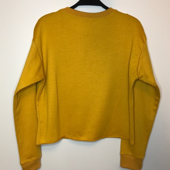 SHEIN Cropped Crewneck Sweatshirt - Picture 8 of 9